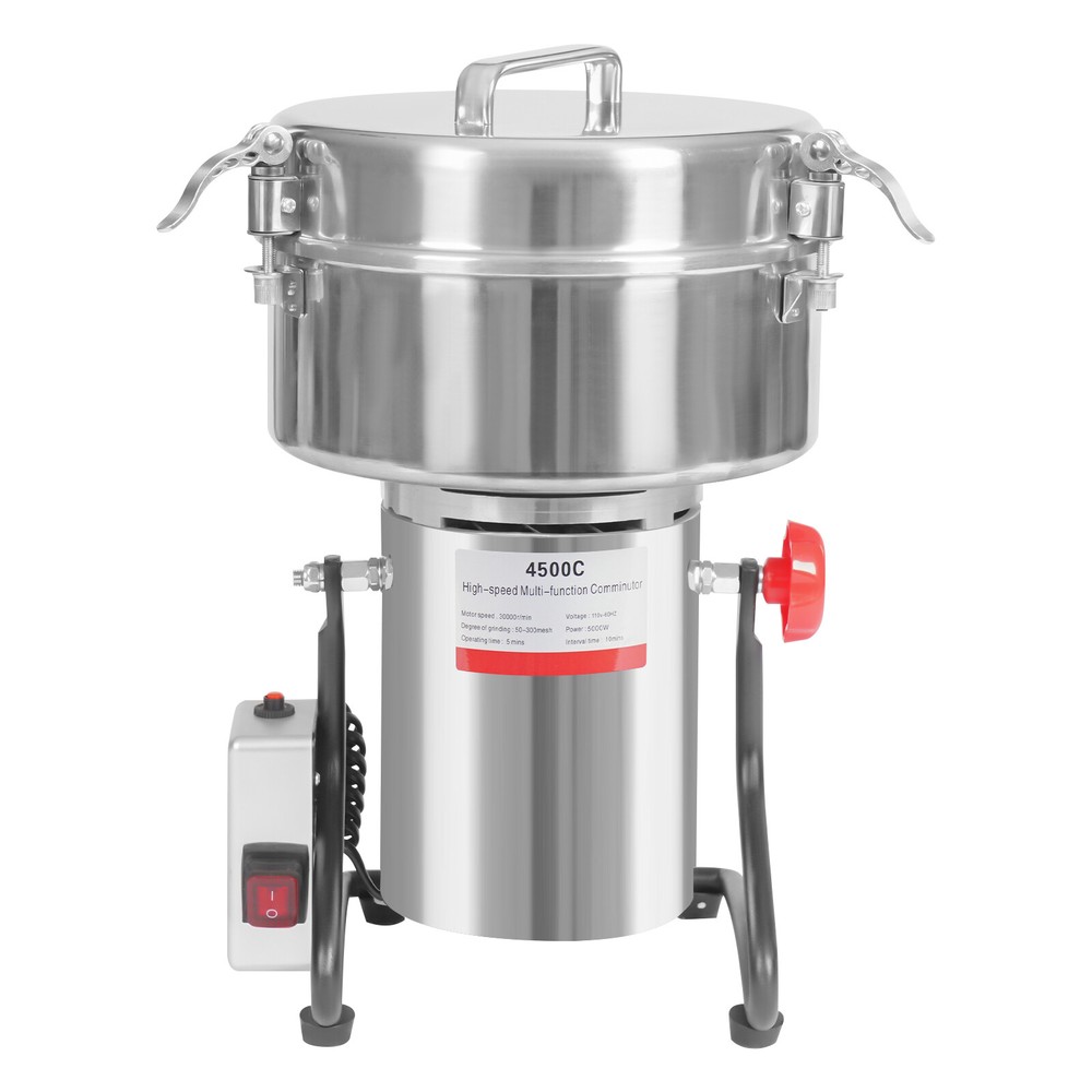 Stainless Steel Electric Grain Grinder High Speed Multi-function Grain Grinder