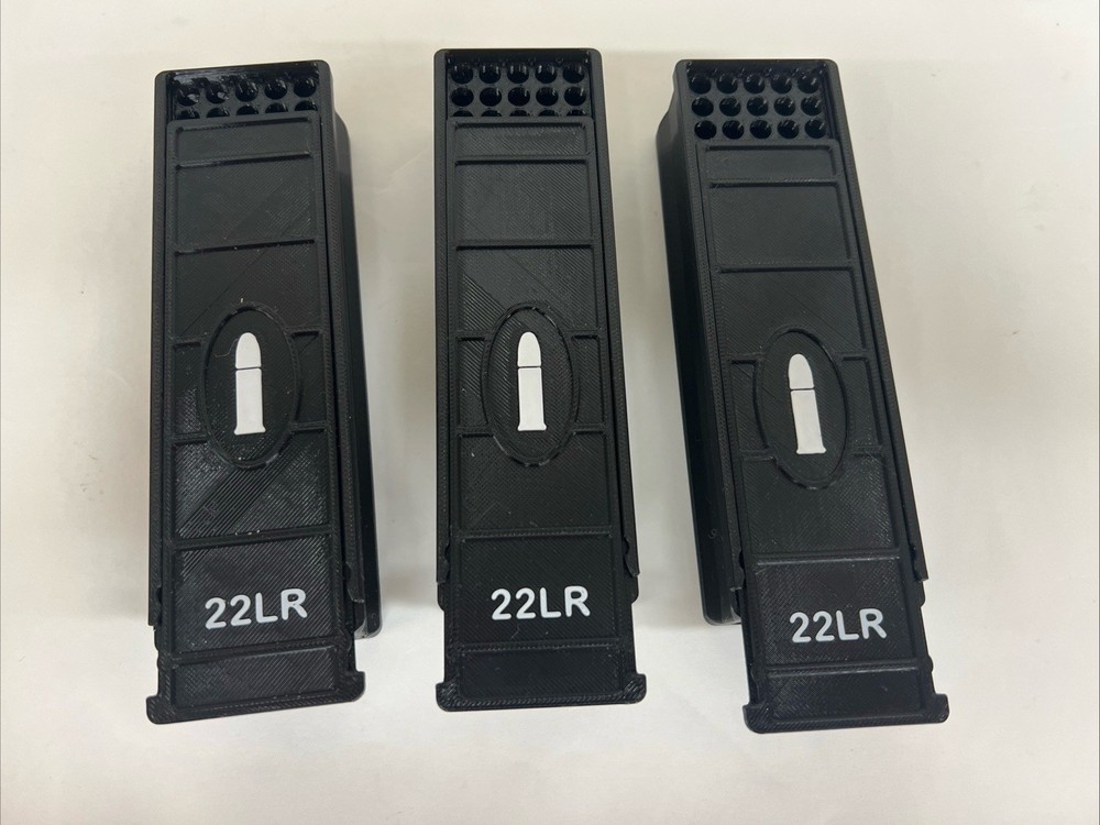22LR Ammo Box 100rd Capacity (3 Pack)
