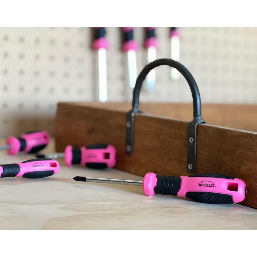 Phillips and Slotted Screwdriver Set (8-Piece)