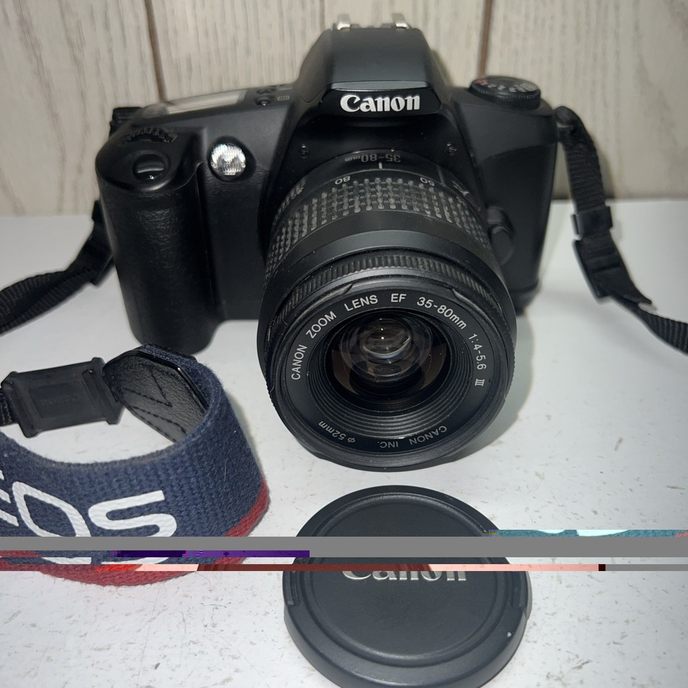 Canon EOS Camera 35-80 mm & Strap Not Tested
