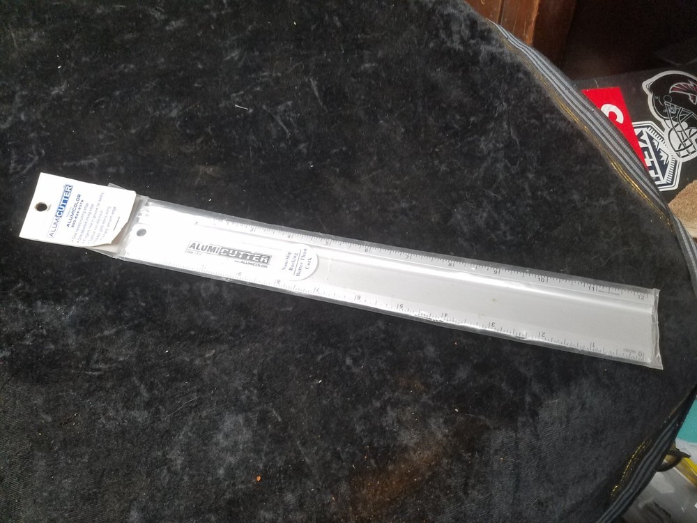 ALUMICUTTER Code 1312 12" Silver Rule New in Package