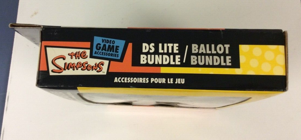 Bart Simpson DS Lite Bundle Nintendo Solutions2go Case/Stylus/Earbuds/Strap