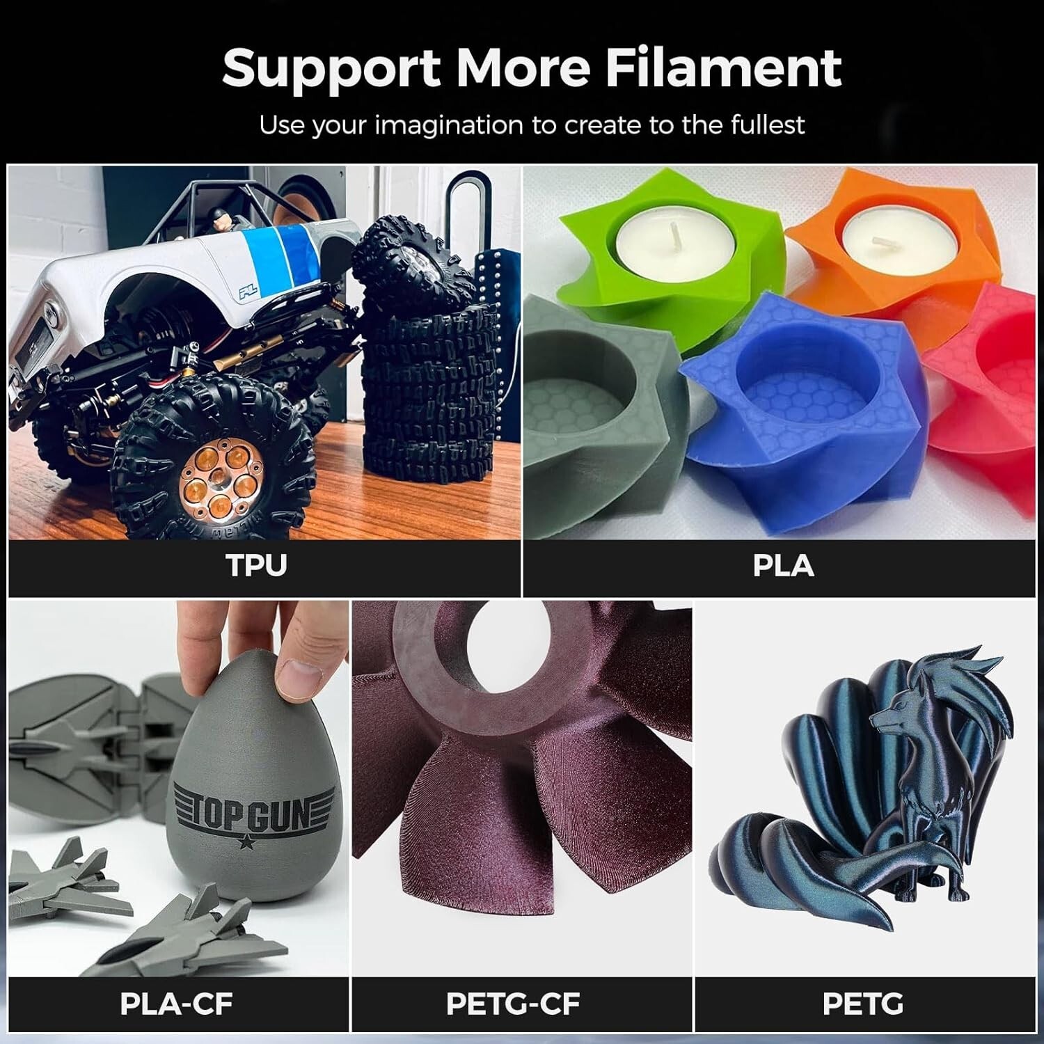 FLASHFORGE 3D Printer Adventurer 5M Core XY Fully Auto Leveling Max 600mm/s US