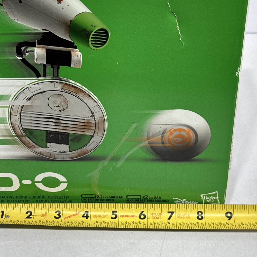 Star Wars D-O Interactive Droid Bluetooth Box Damaged