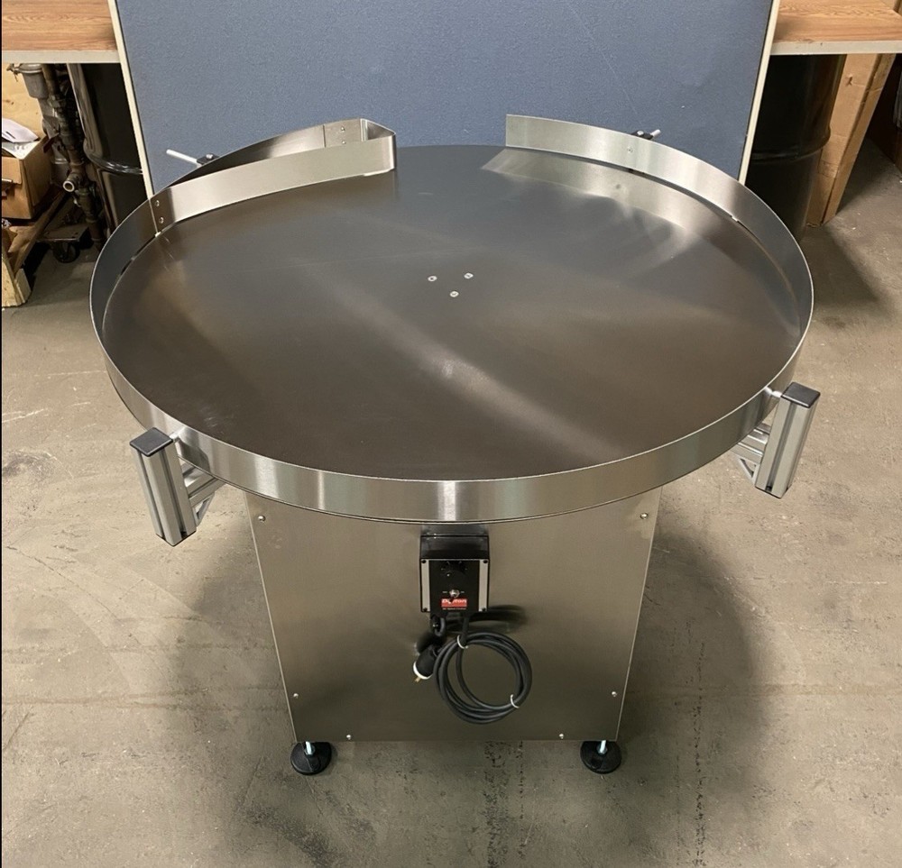 60" Rotary Accumulation Table/Collecting Table NEW!