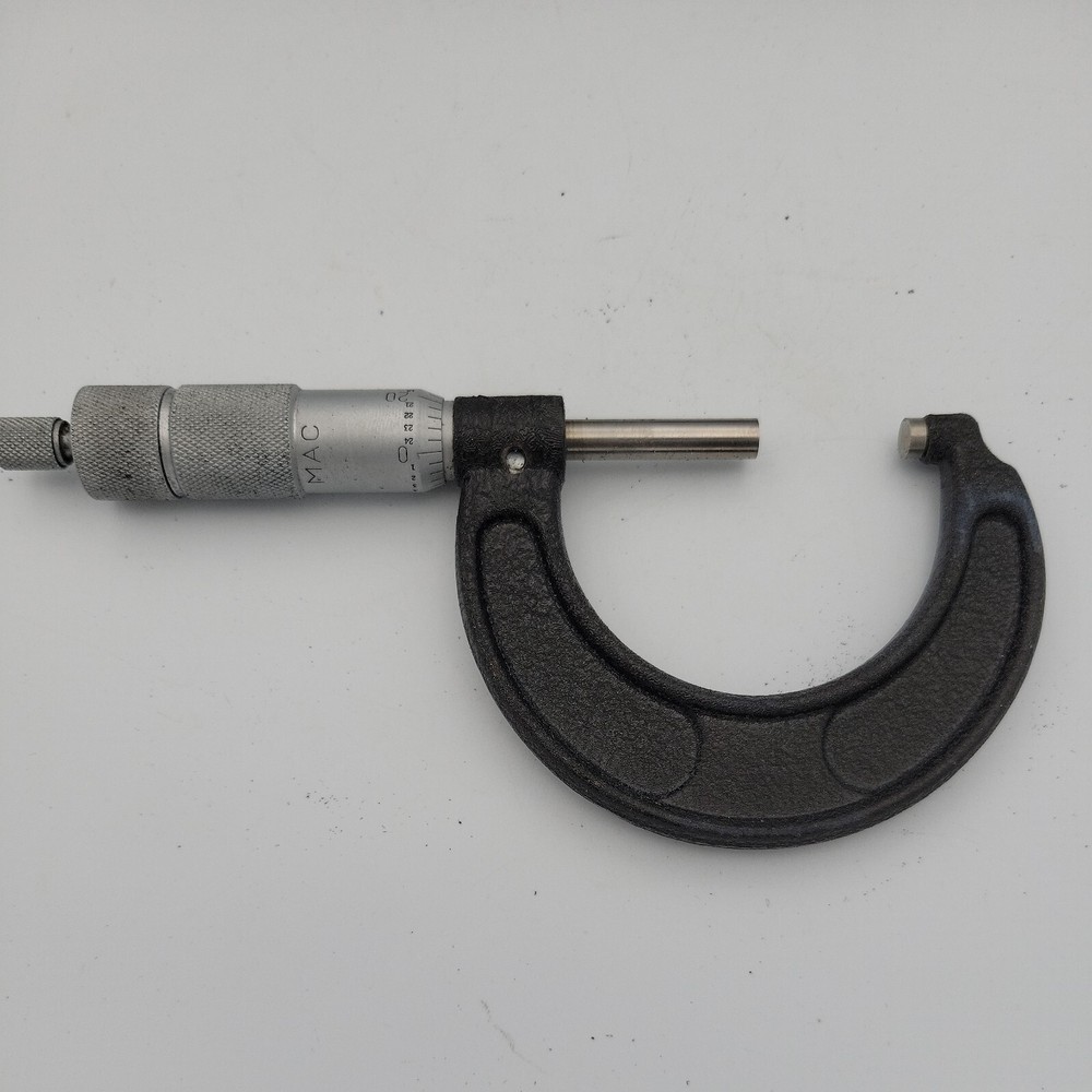 MAC Tools Durable Case Micrometer Silver 0-1" DMC100