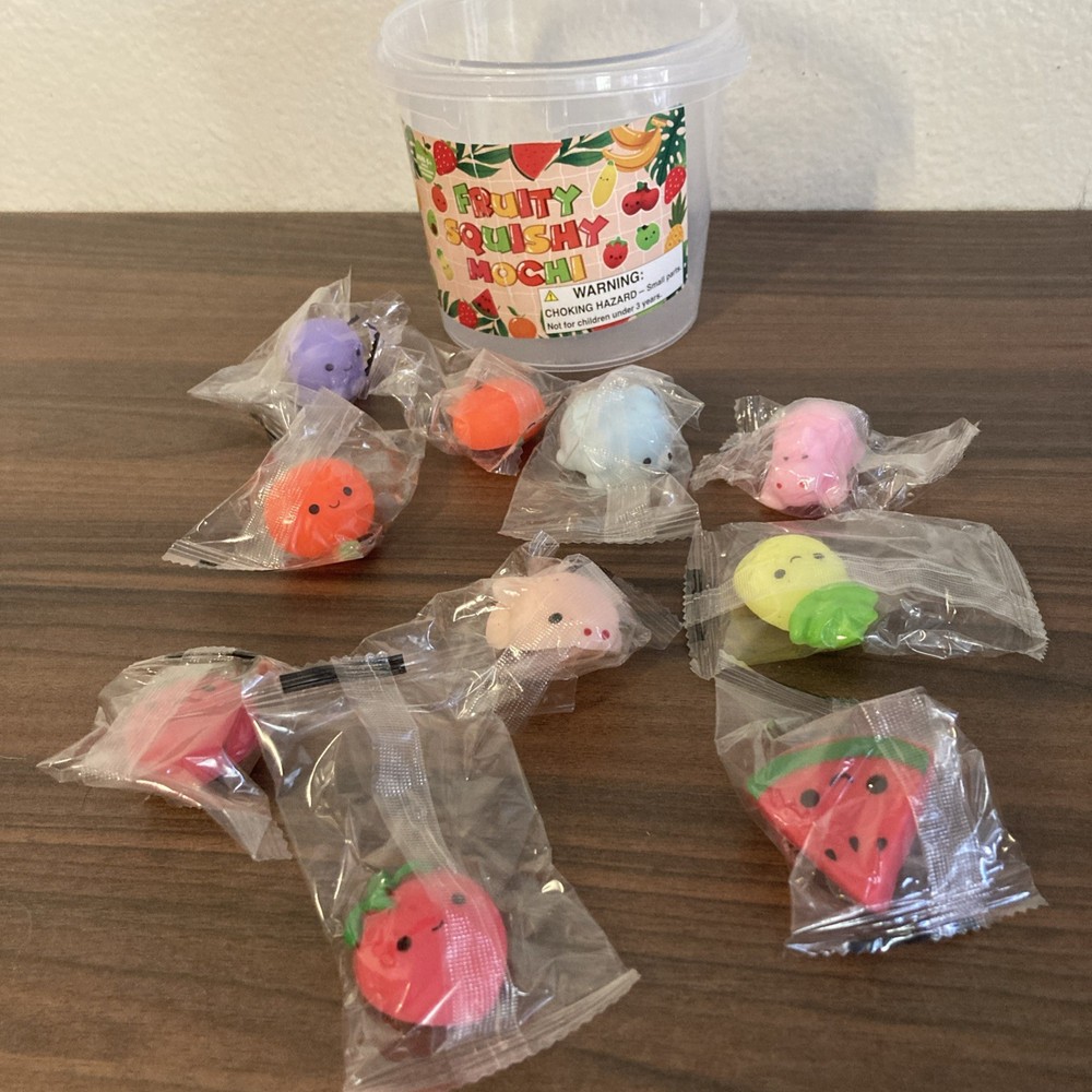 Fruity Squishy Mochi 10 Pieces