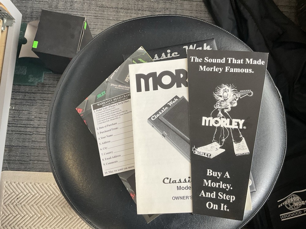 Morley Classic Wah In Package! 2002?