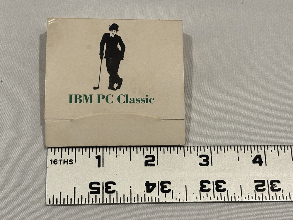 Vintage IBM PC Classic Technology Tech Computer Golf Tournament Tees Tee Set