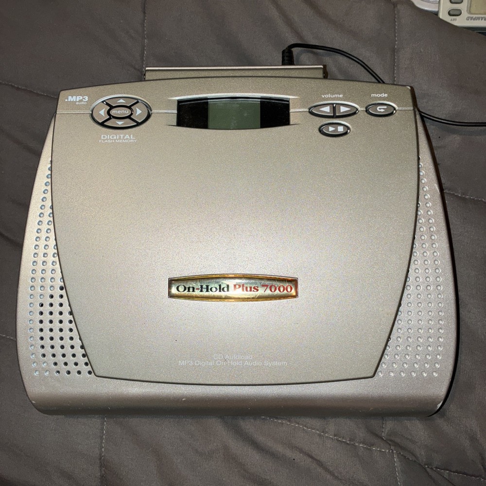 On-Hold Plus 7000 CD Autoload/MP3 Digital On-Hold Audio System