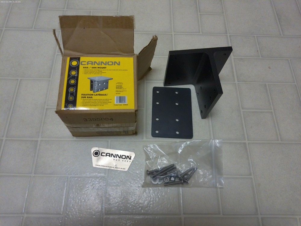 Cannon Rail/Side Mount For Downrigger 2250940