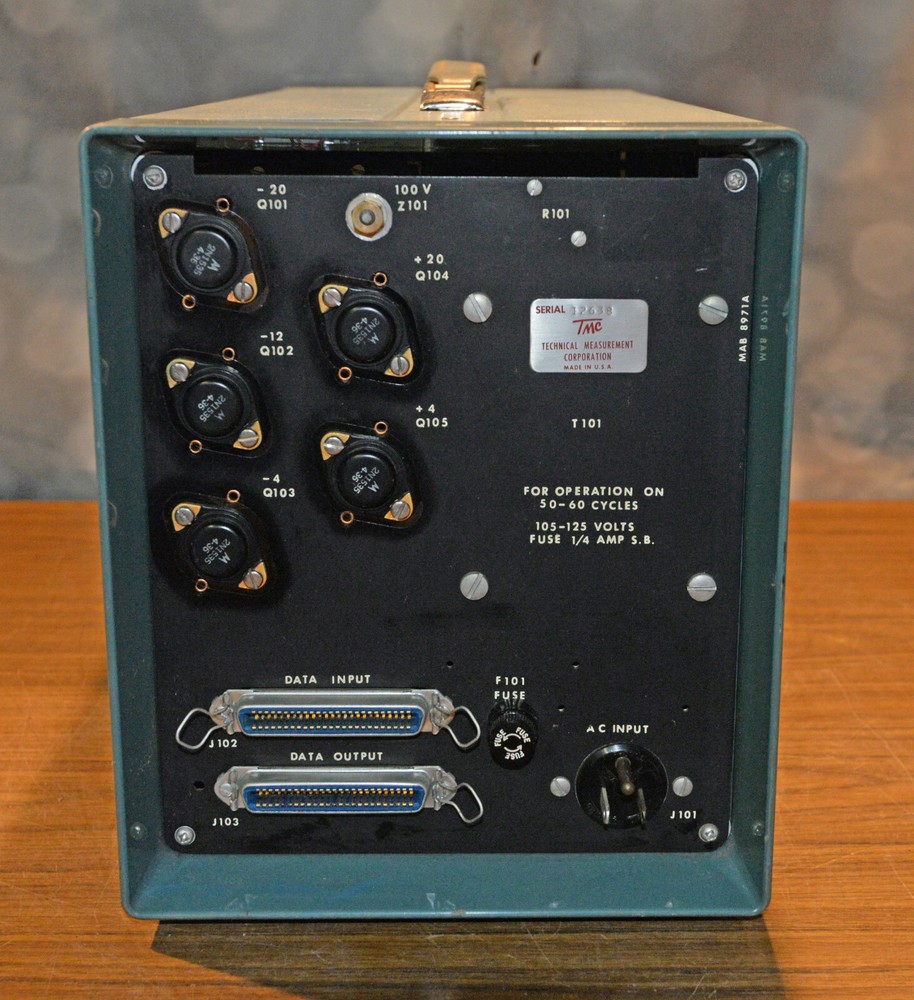 1960s TMC Spectrum Resolver Integrator Model 522