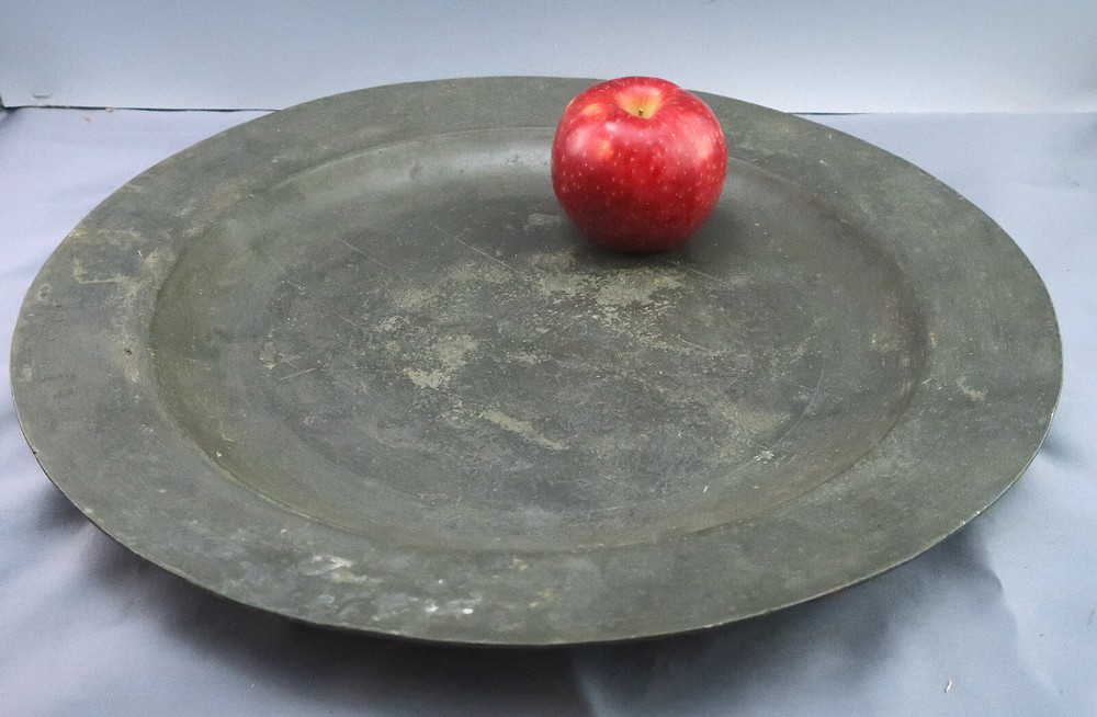 Pewter Charger 14 7/8" circa 18th cent