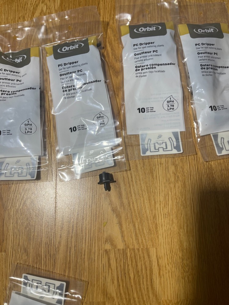 4 pk.Orbit 67225 1 Gph Pc Dripper 40 Count 4 packages