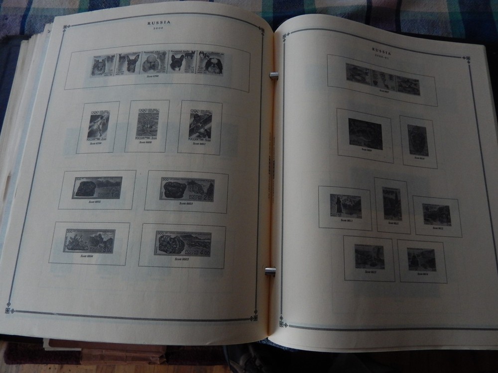 Scott Russia International Stamp Album 1865-2013