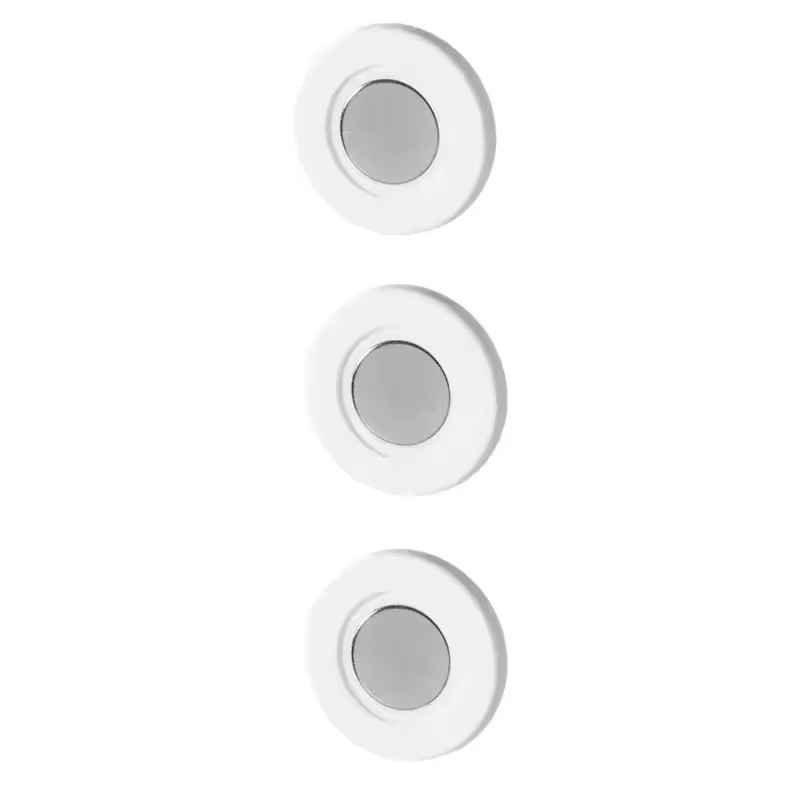 Magnetic Wall Mount Adhesive Hold Remote Control Holder - 3 Count