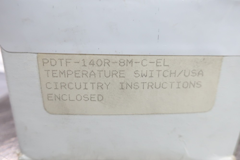 Pdi PDTF-140R-8M-C-EL Temperature Switch