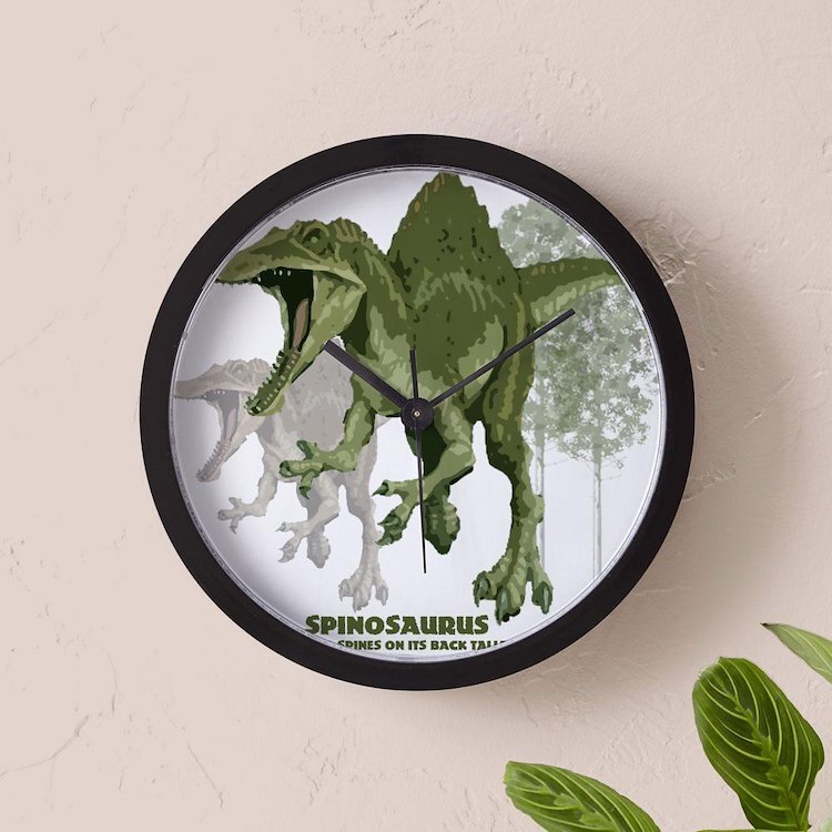 CafePress Spinosaurus 10" Wall Clock (988595820)