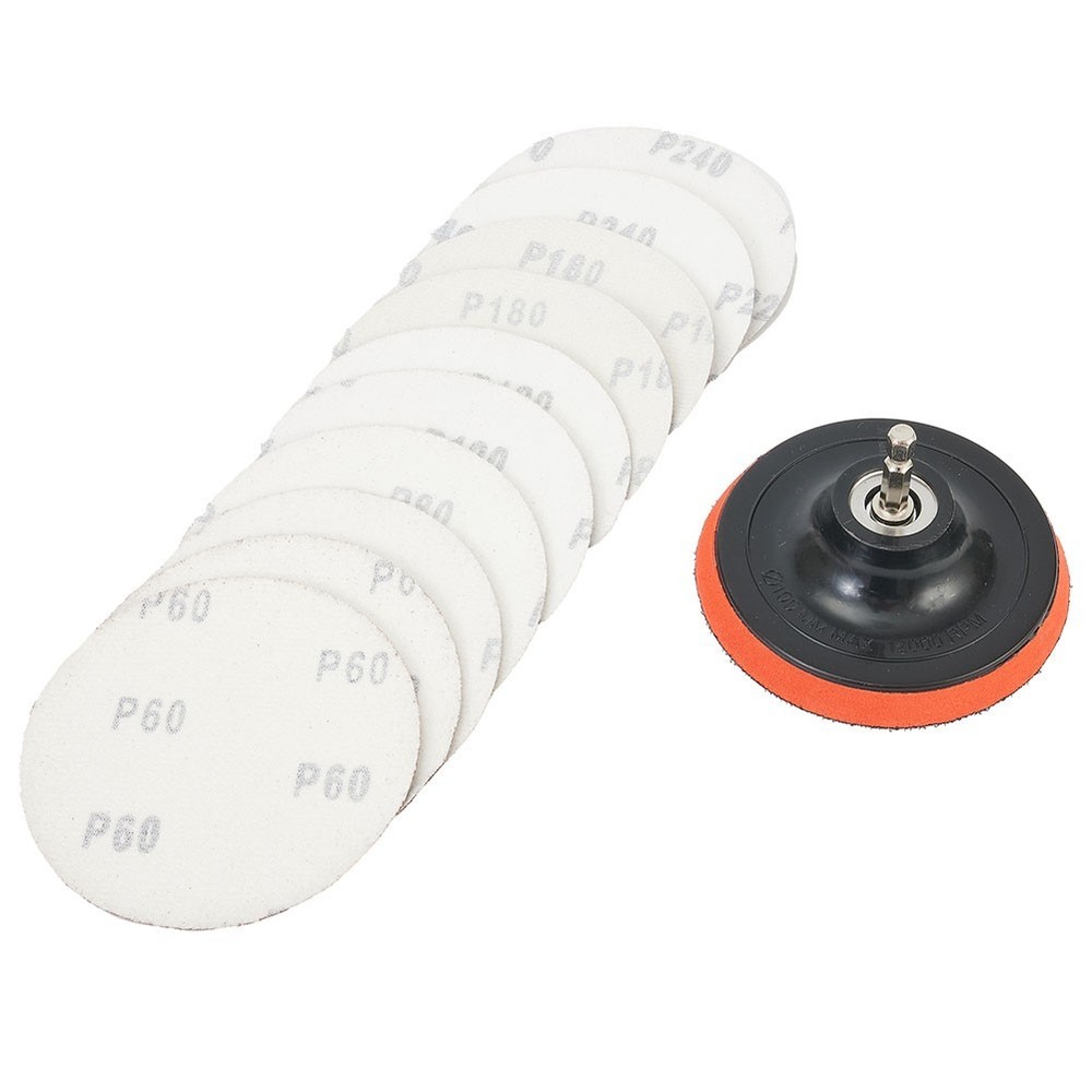 4inch Sanding Disc Aluminium Oxide Discs Hook&Loop Polyurethane Sanding
