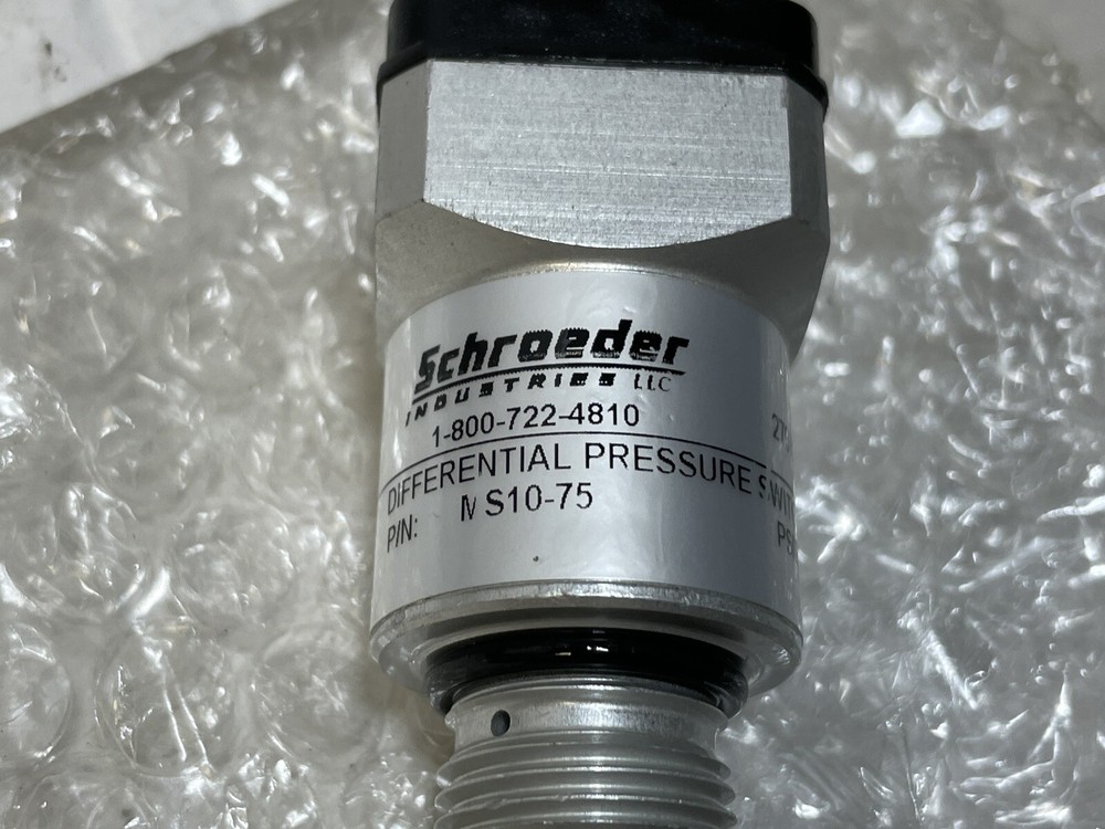 SCHROEDER Differential Pressure Switch MS10-75