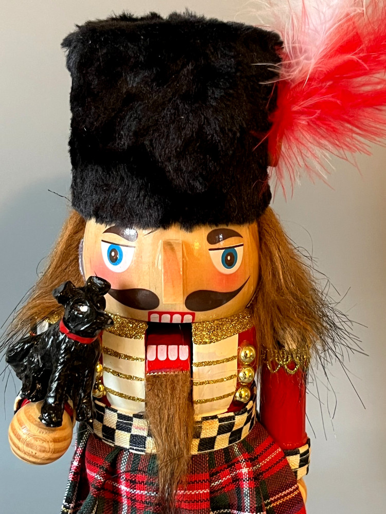 MacKenzie - Childs Tartastic Scottish Nutcracker