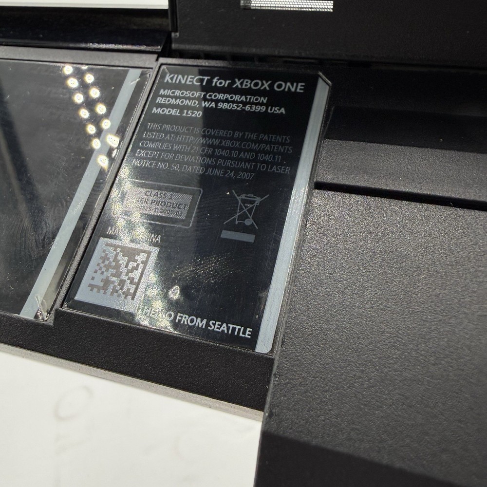 E3 Microsoft Xbox One Kinect Motion Sensor - Black - Model 1520