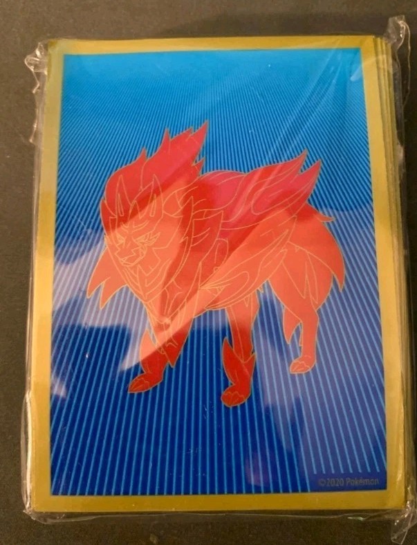 Pokemon ZAMAZENTA Deck Protector Card Sleeves 65ct New