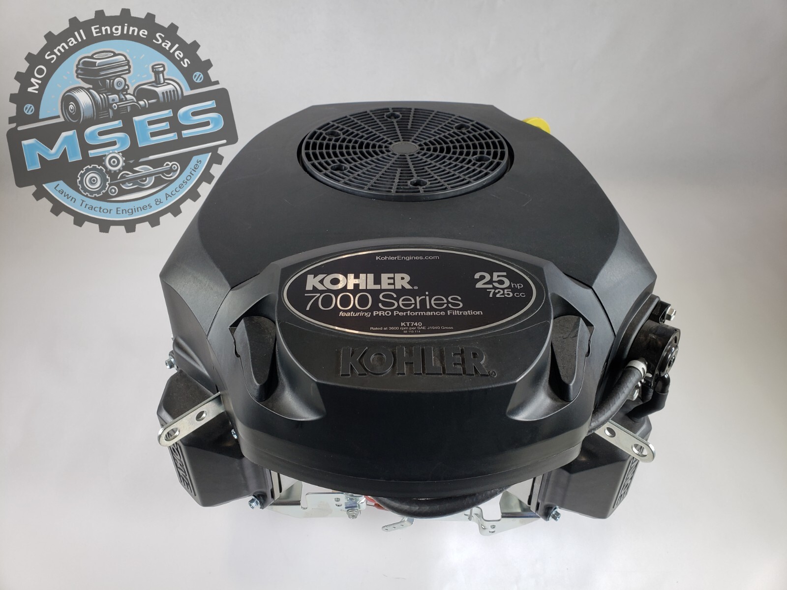 25HP Kohler 7000 Series KT740-3097 - 725CC 1” Dia. x 3-5/32” Keyed Crankshaft