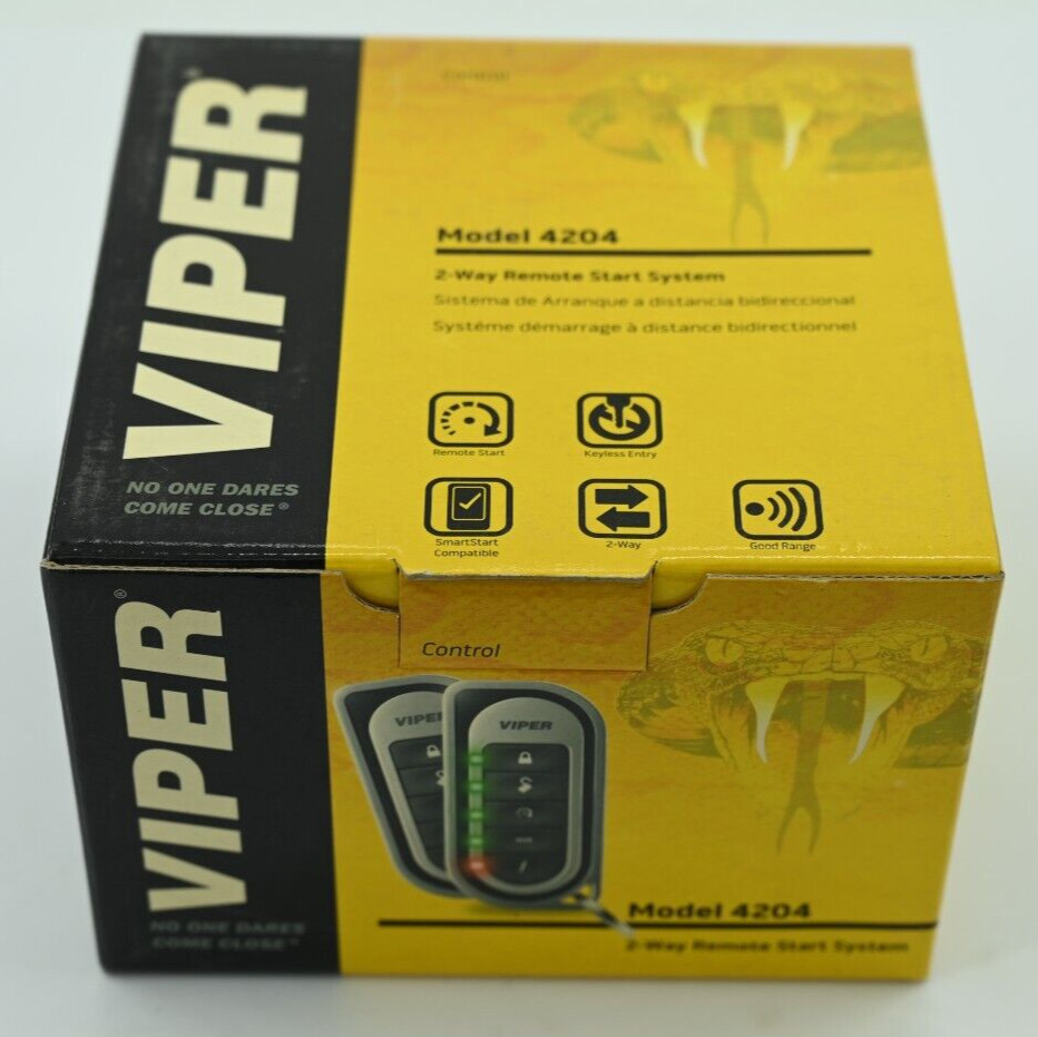 Viper Model 4204 Remote Start with Keyless Entry System NEW in Box