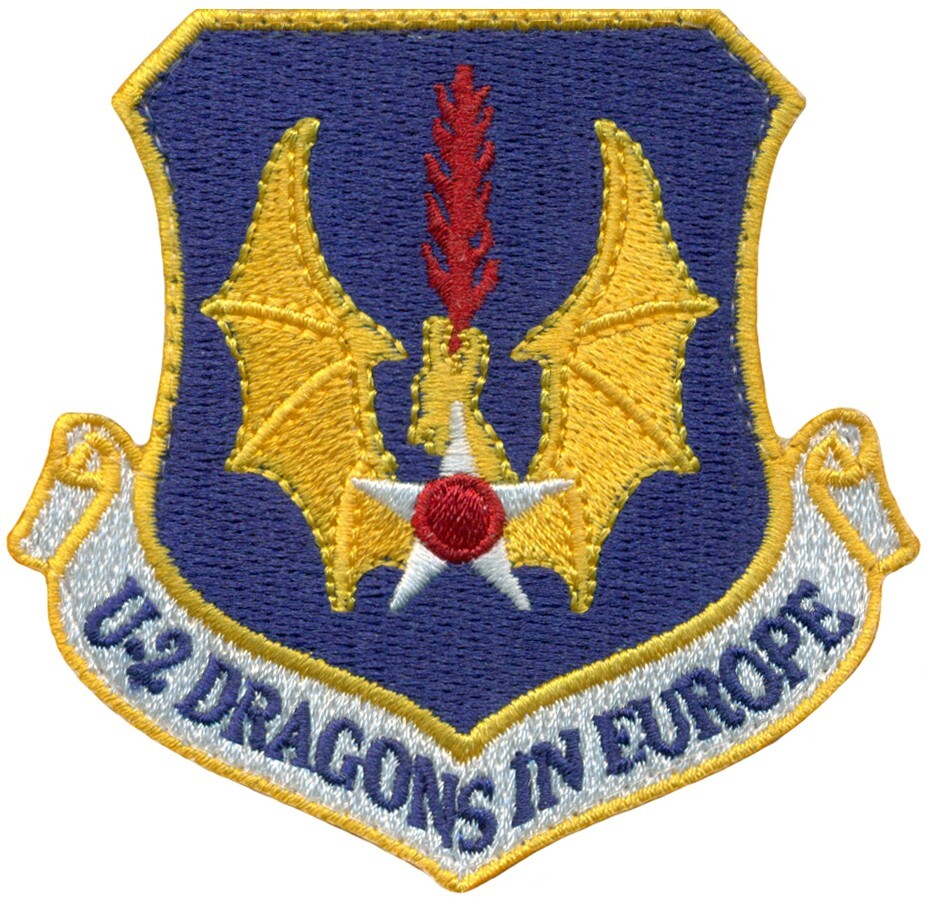 USAF 9th OPERATIONS GROUP – DETACHMENT 1 – U-2 DRAGONS IN EUROPE PATCH
