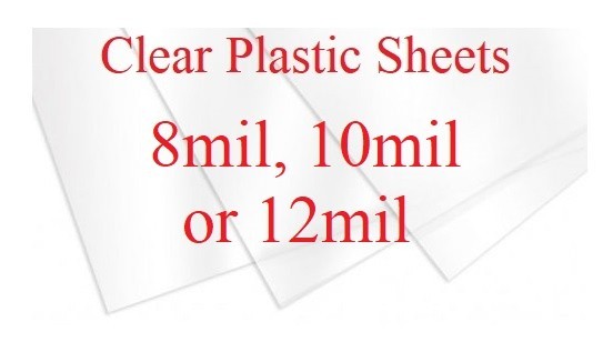 8"x10" Clear Plastic Stencil - Bunny Rabbit (SC10)*****