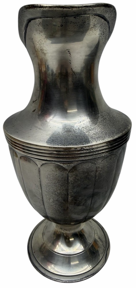 Vintage Silver-Tone Pitcher for Wine or Water