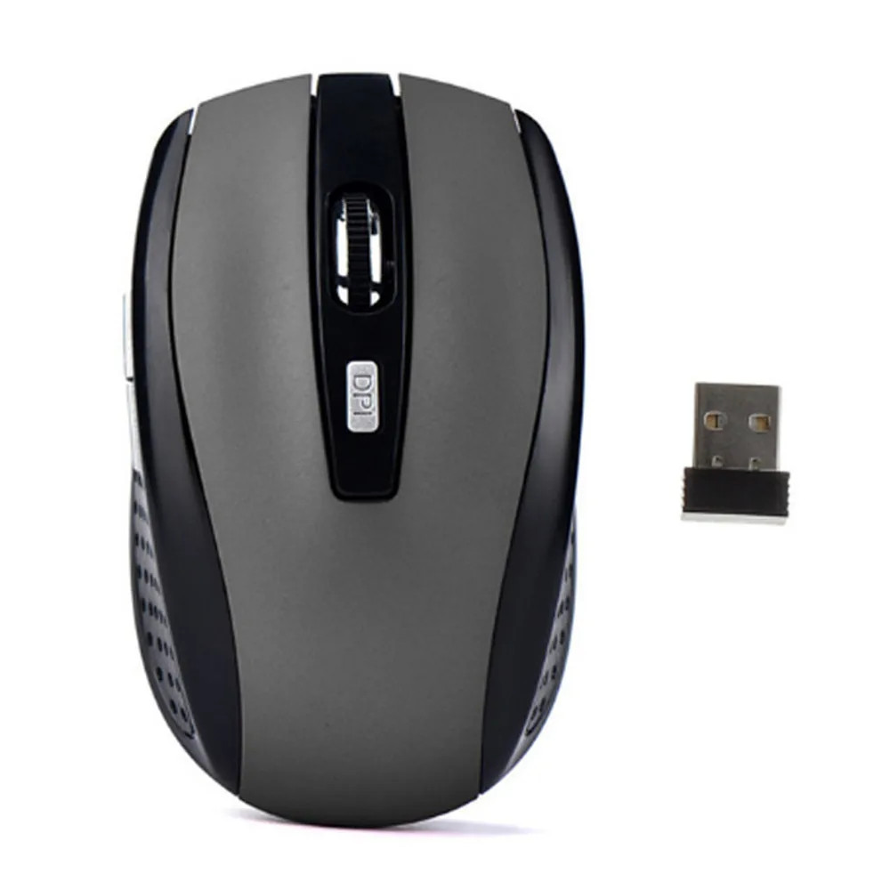Wireless Mouse Silent Mouse 2.4G Portable Mobile Optical Office Mouse Adjustable