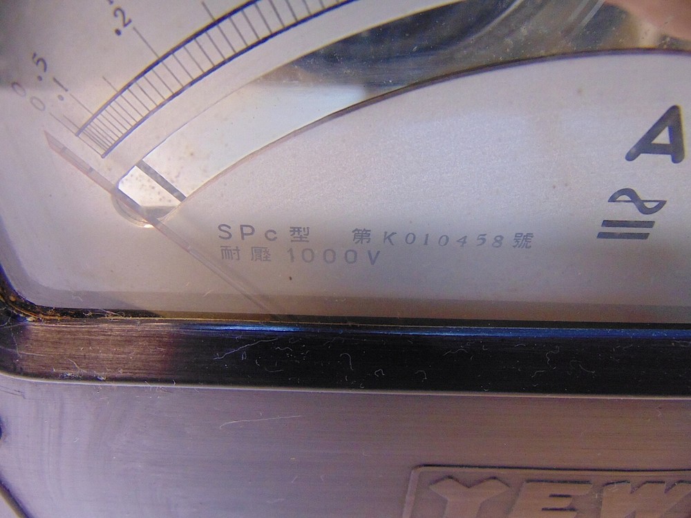 Yew SPc K010458 Voltmeter 1000V Untested S5440