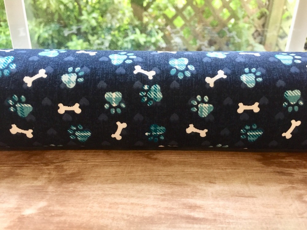 Door Draftstopper Cedar Filled Draft Stopper Door Snake Breeze Blocker Patterned