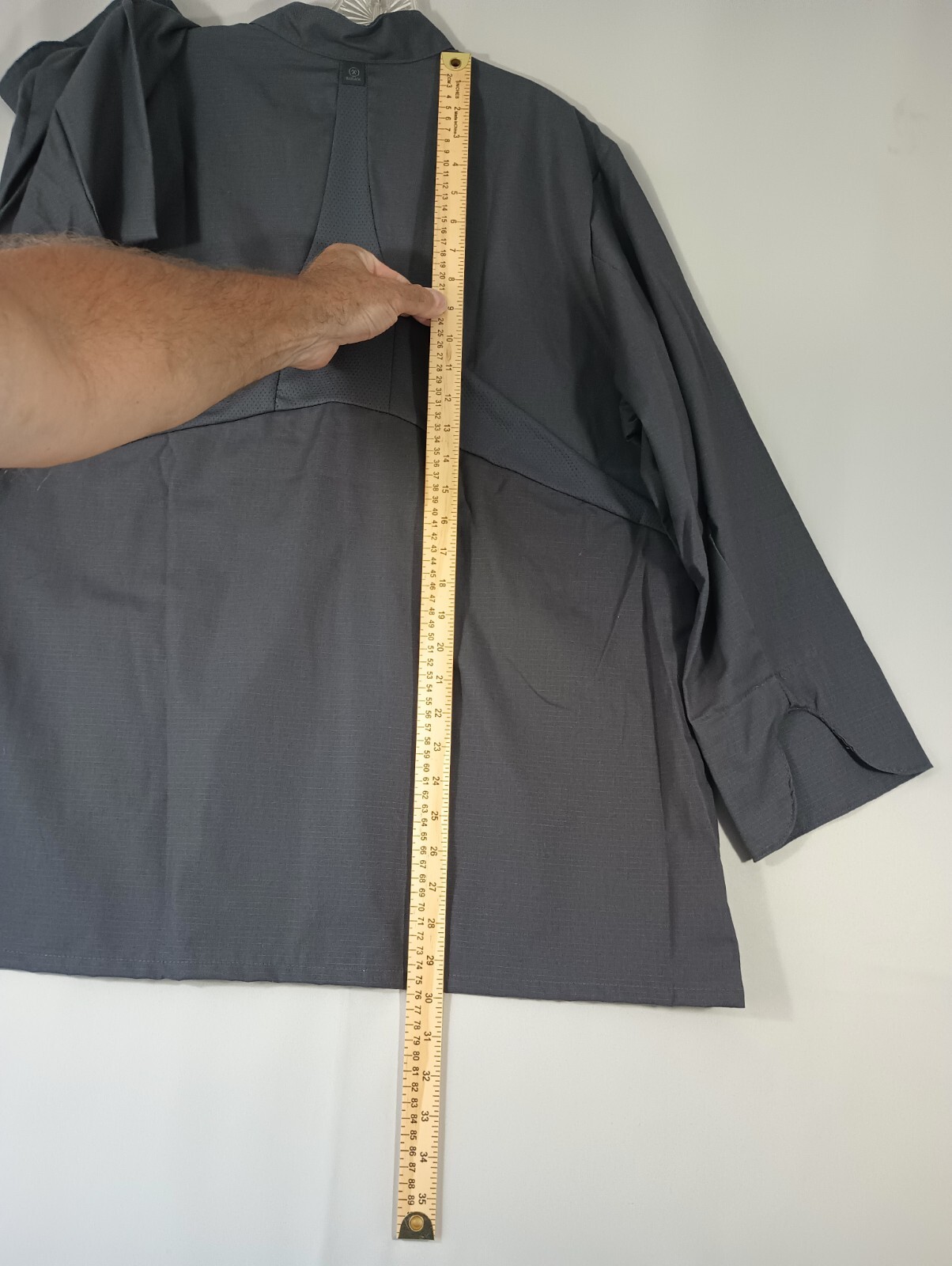 Chef Designs Charcoal Gray Traditional XL Cook Coat Multiple Button FAST Ship