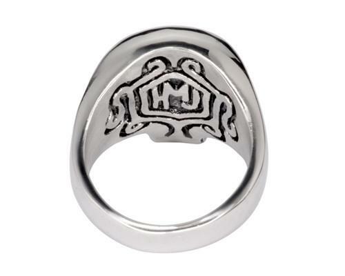 Men's Stainless Steel Grizzly Bear Ring 133