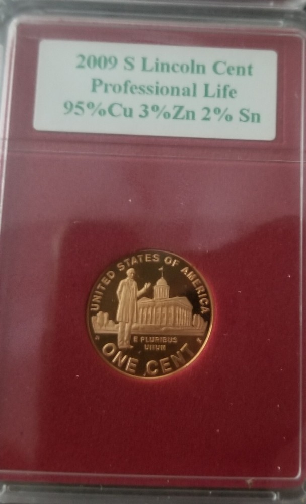 2009 lincoln cent proof set encapsulated