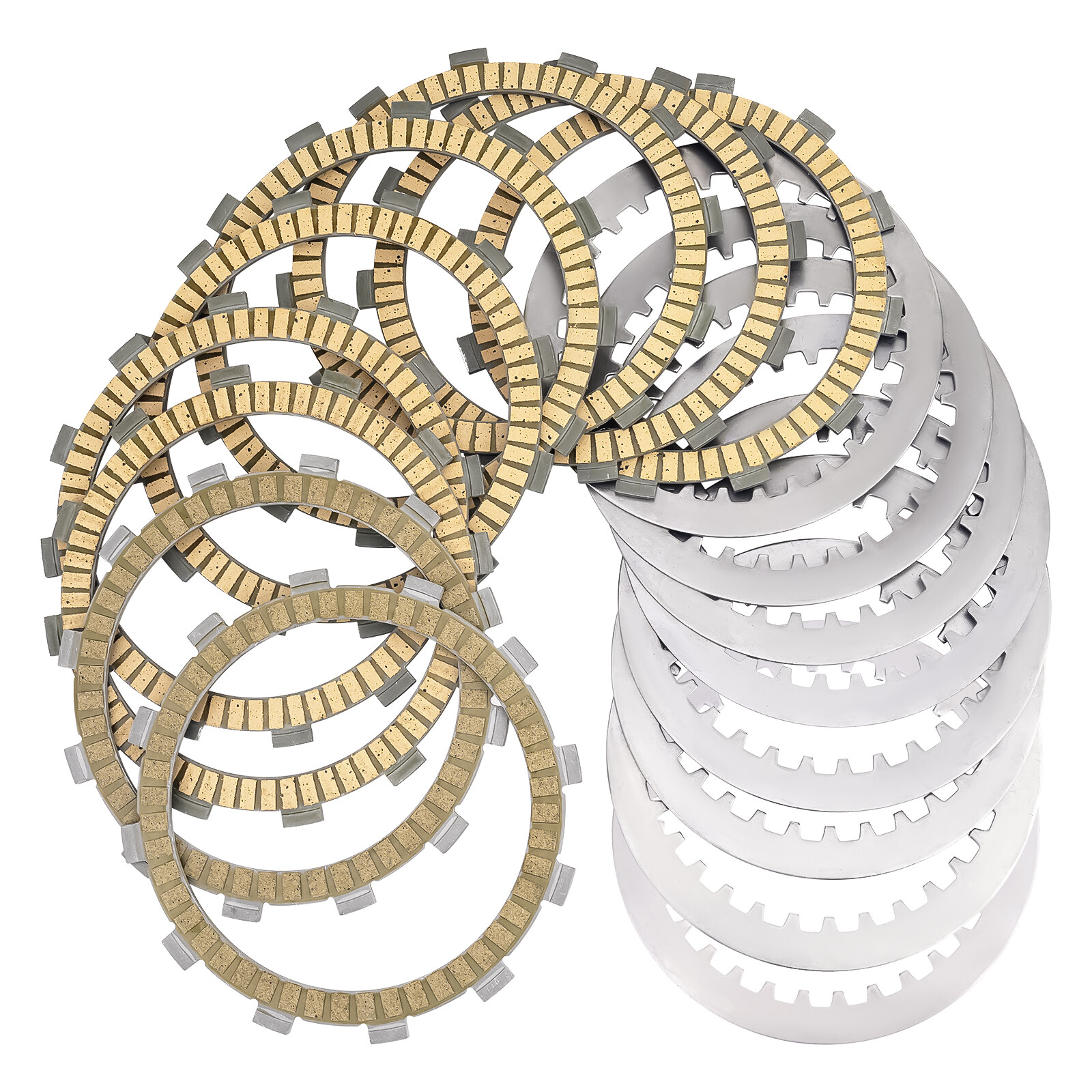 16pcs Clutch Plates Kit For BMW F650GS F700GS F800GS F800GT F800S F800ST F800R