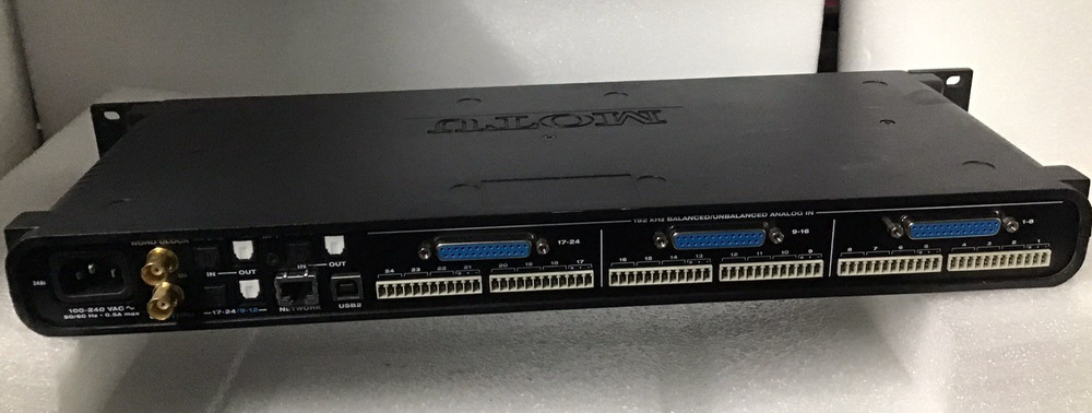 MOTU 24Ai - USB/AVB 24 Channel Audio Interface