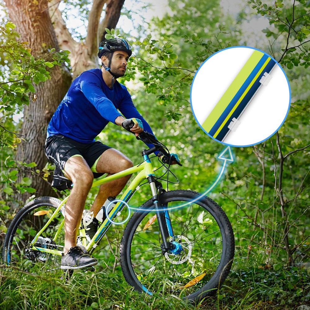 4PCS Universal Bike Brake Cable,Replaceable Brake Inner Wire Cable, Include F...