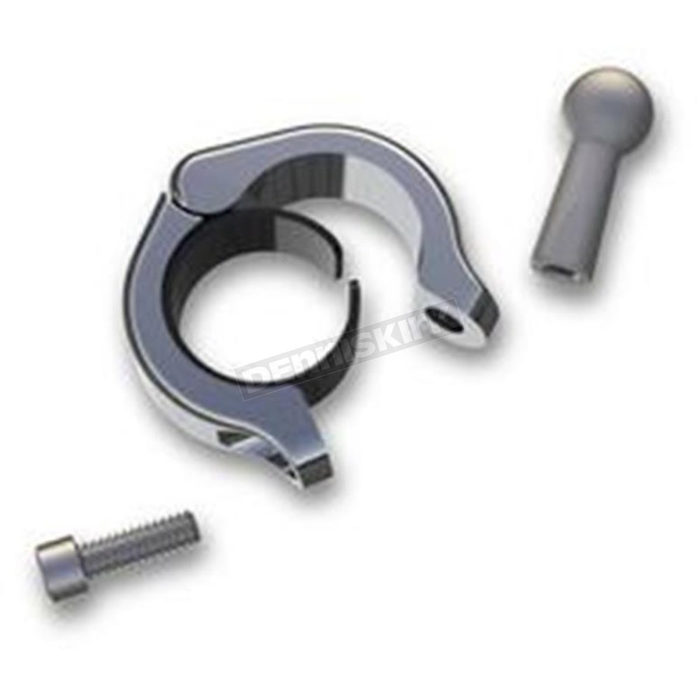 Ciro Chrome Handlebar Clamps  - 5905759