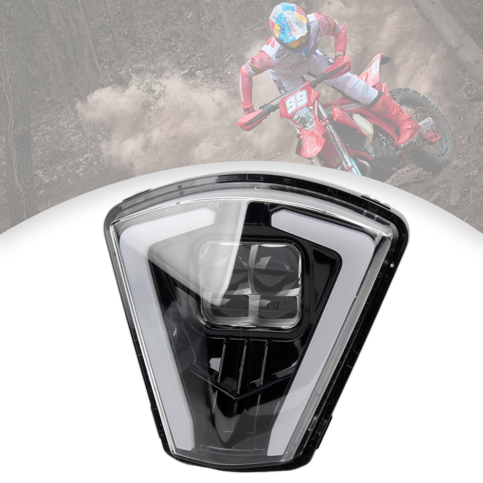 Motorcycle Headlamp Core For GASGAS EX EC 2024 2025 Motocross Headlight Parts