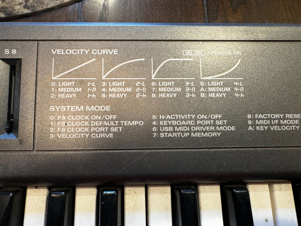 Edirol midi keyboard controller pcr-m80
