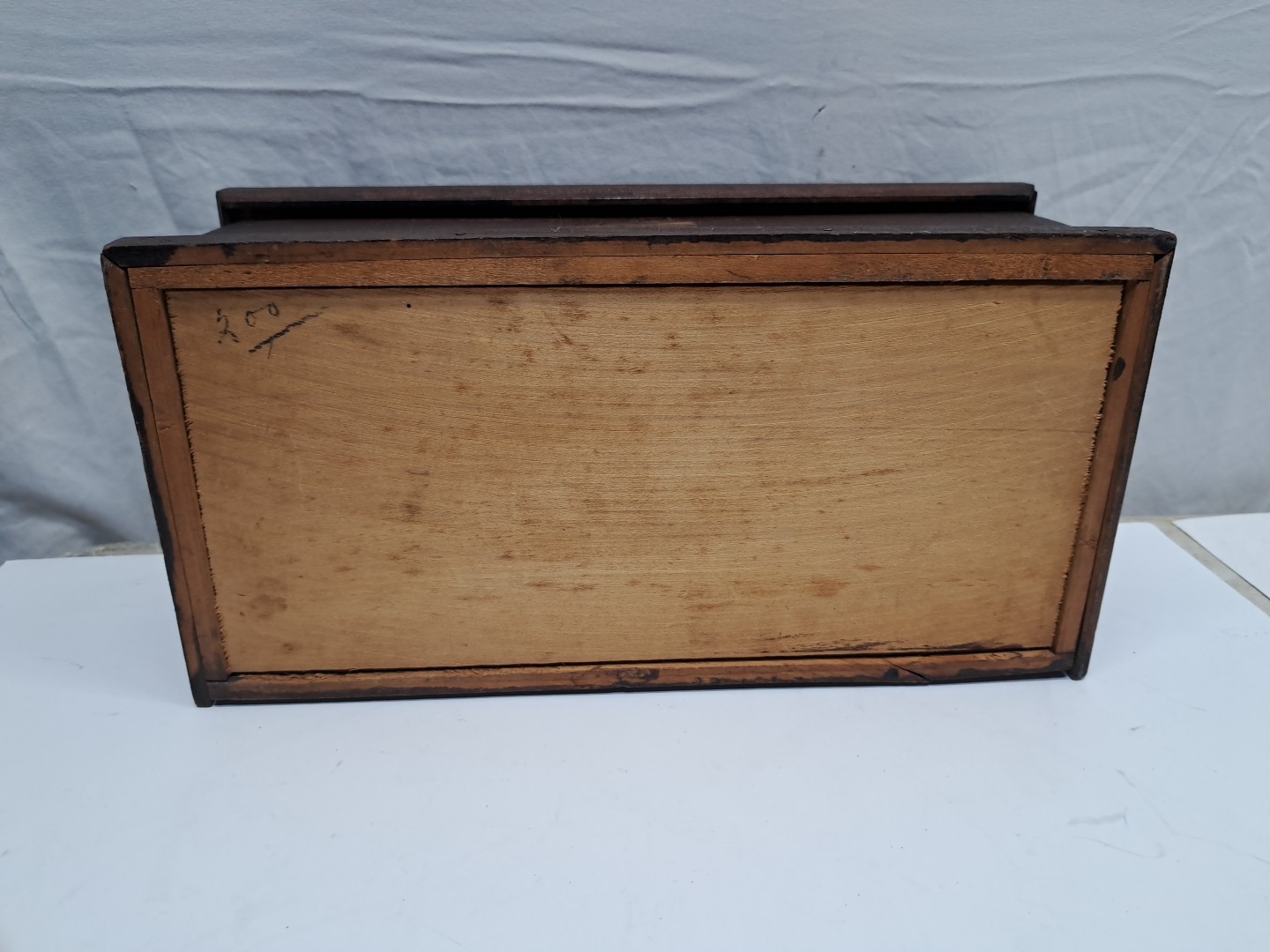 Antique Elite Tool Chests For Boys Wooden Tool Box #510 Paper Label 1900's USA