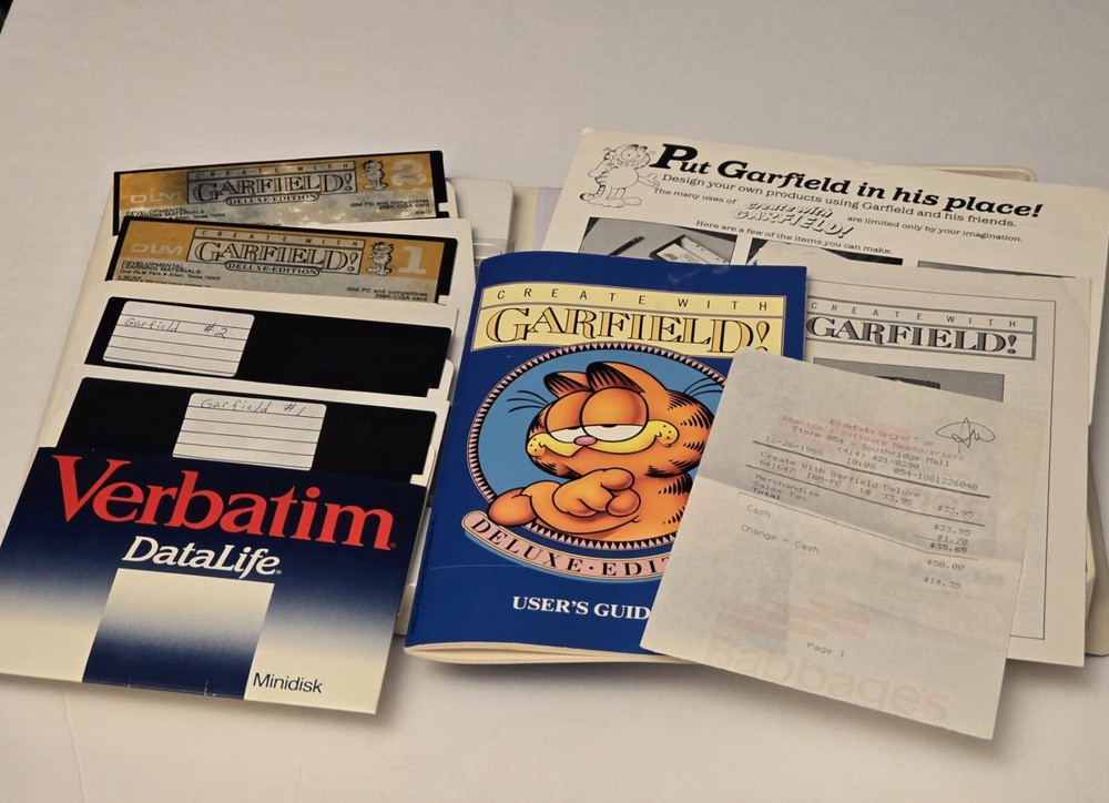 Create With Garfield Deluxe Edition