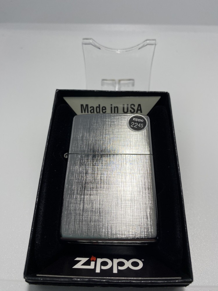 Zippo On A 2021 Linen Lighter