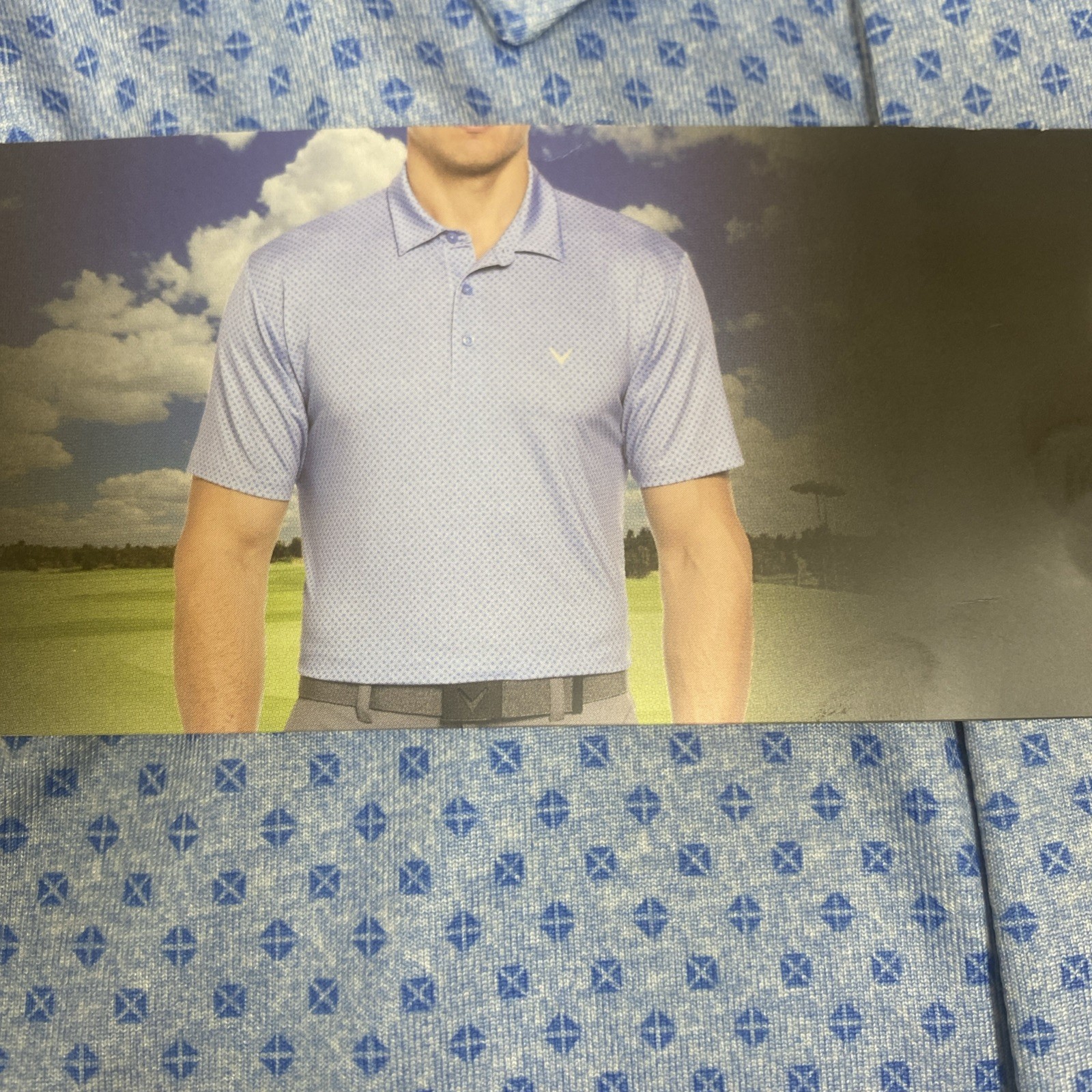 Callaway Men's Performance Stretch Polo Shirt New with Tags