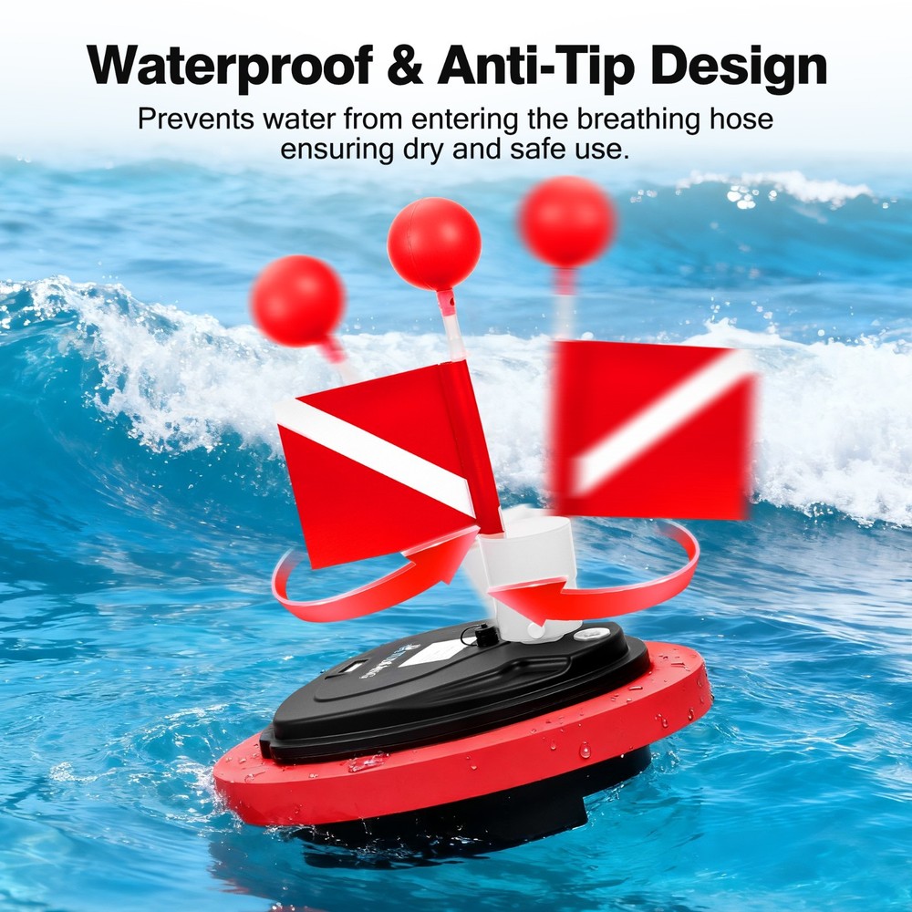 Rechargeable Hookah Dive System,Underwater Breathing Device Provides 3.5h