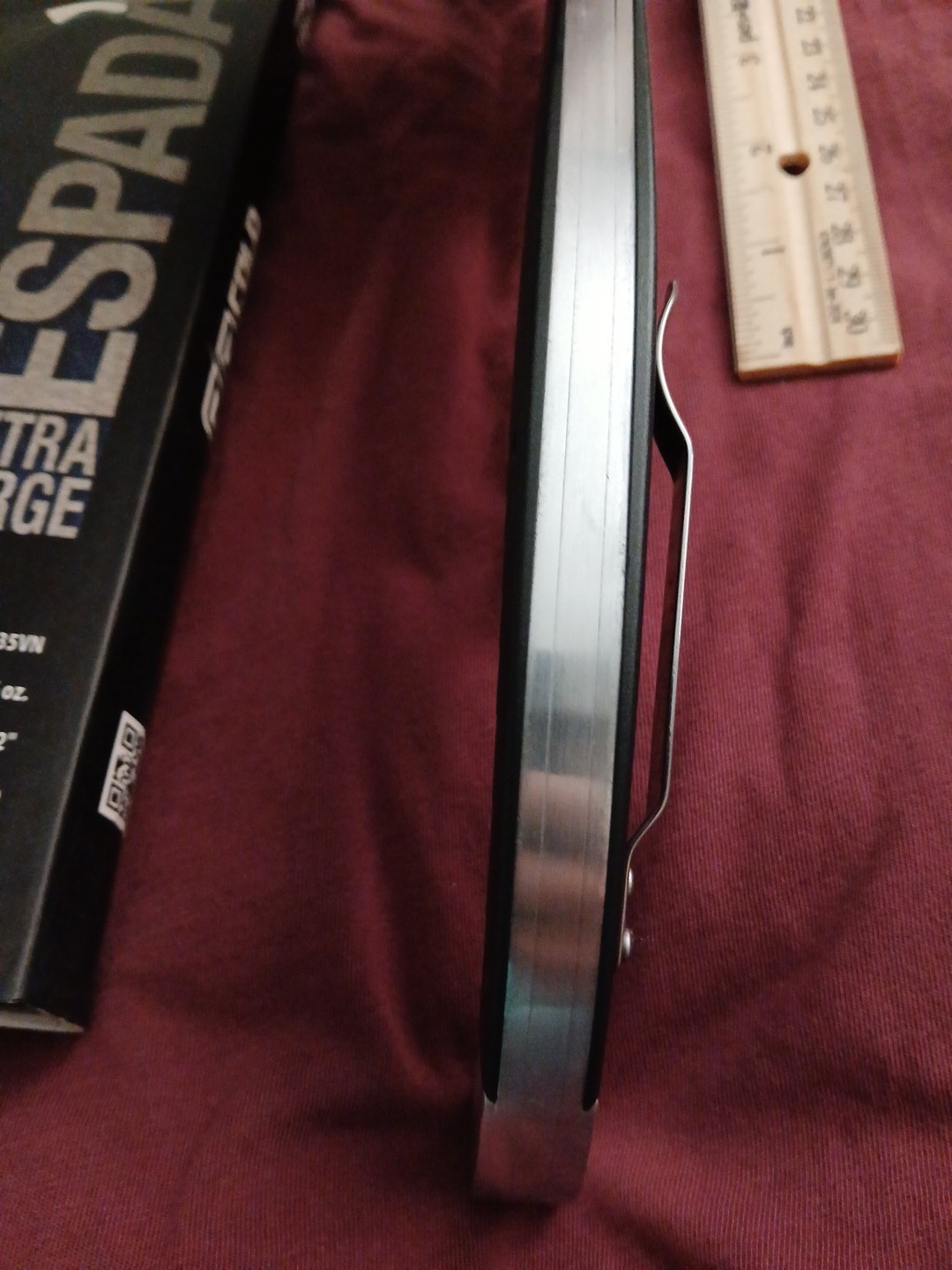 Espada XL 62mA S35VN Cold Steel Extra-Large Knife 7.5 Inch Aluminium BOLSTERS